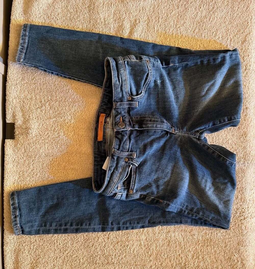 Joe's Jeans The Icon Mid Rise Skinny Ankle Size 26 Blue Denim